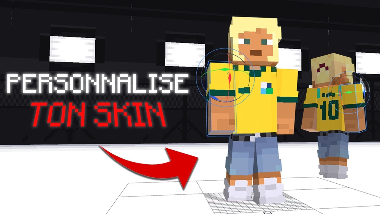 Comment personnaliser son skin Minecraft ?!